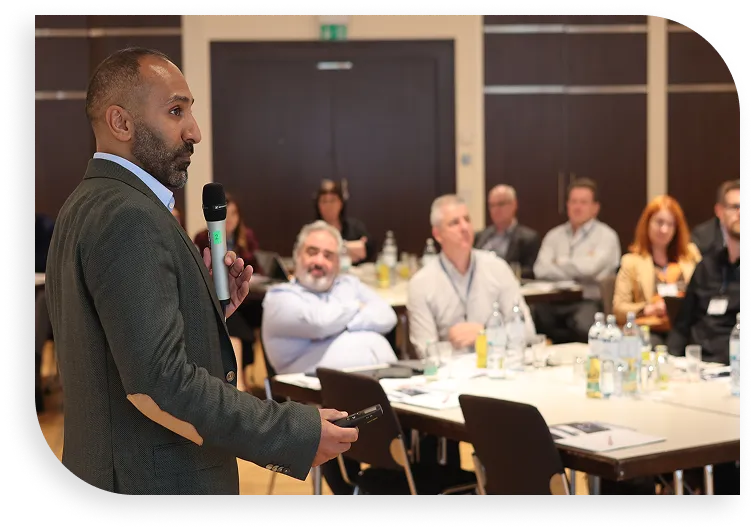 Home conference people